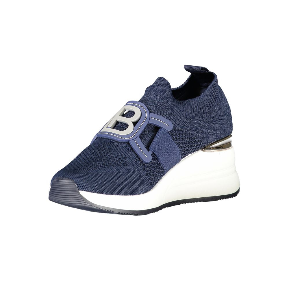 Laura Biagiotti Blauw Polyester Dames Sneaker