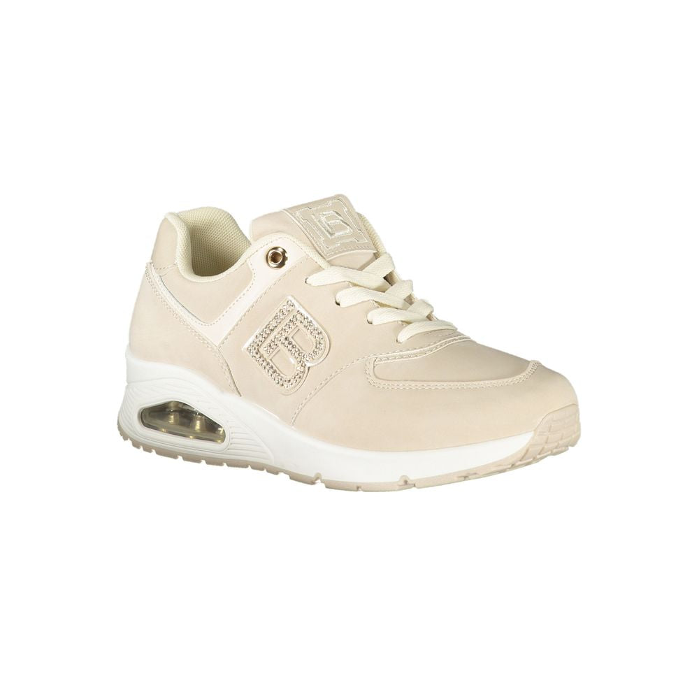 Laura Biagiotti Beige Polyurethaan Dames Sneaker