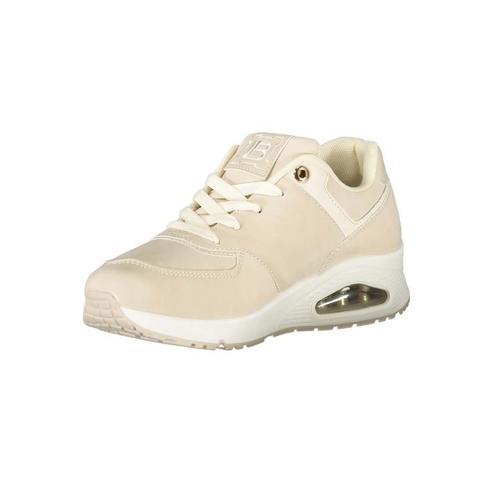 Laura Biagiotti Beige Polyurethaan Dames Sneaker