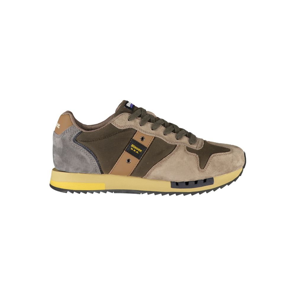 Blauer Green Leather Men's Sneaker