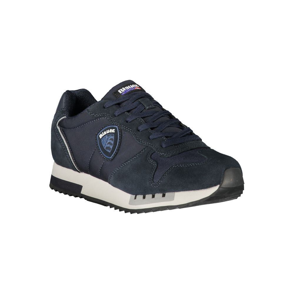 Blauer Blue Polyurethane Men's Sneaker