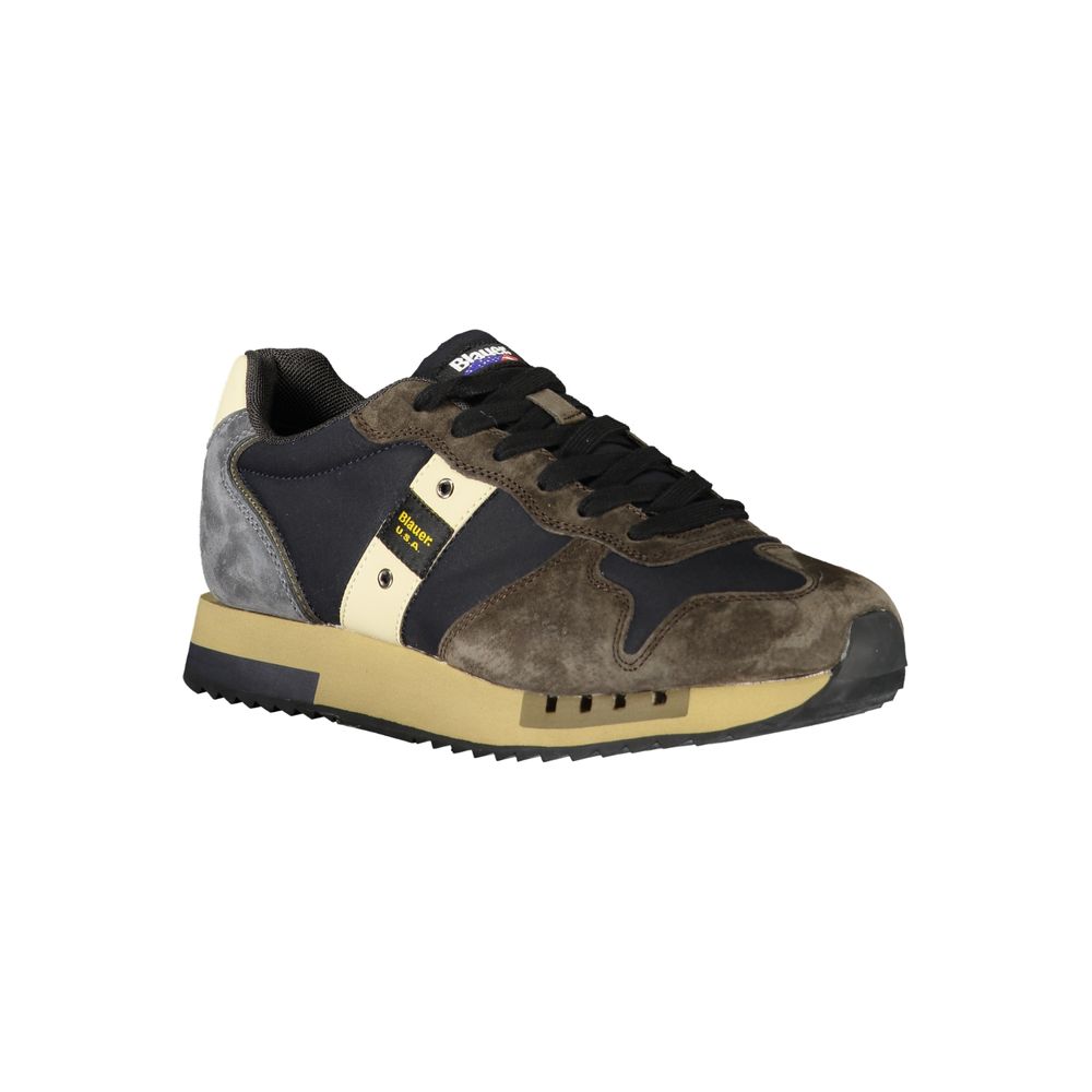 Blauer Blue Polyurethane Men's Sneaker