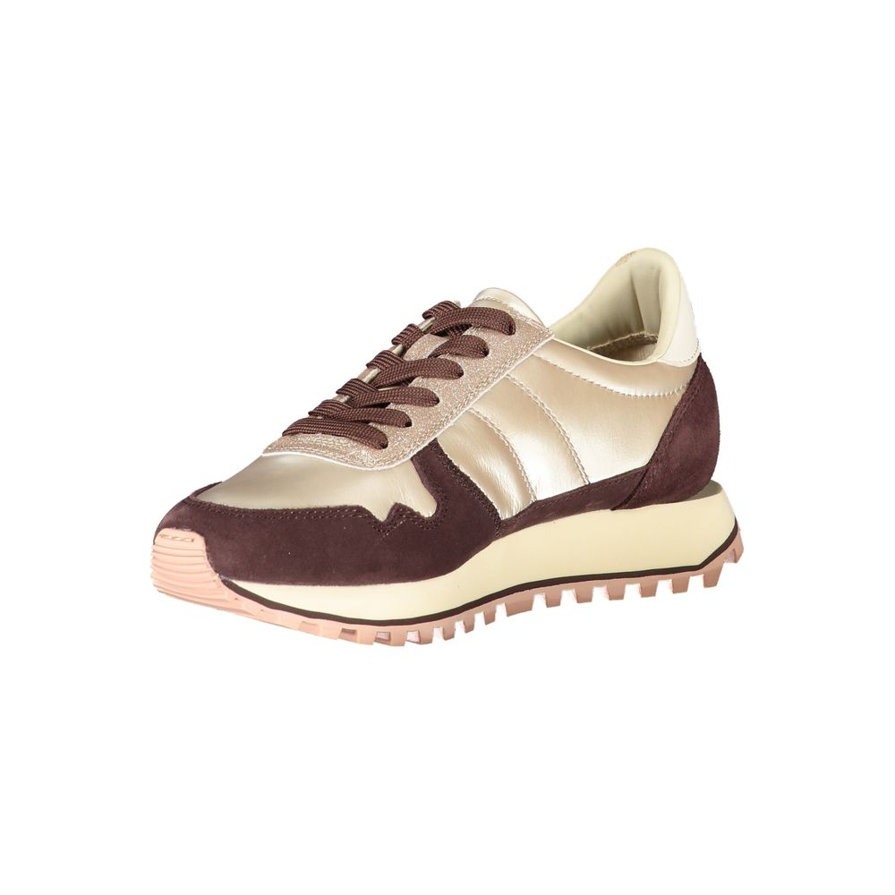 Blauer Beige Leather Women's Sneaker