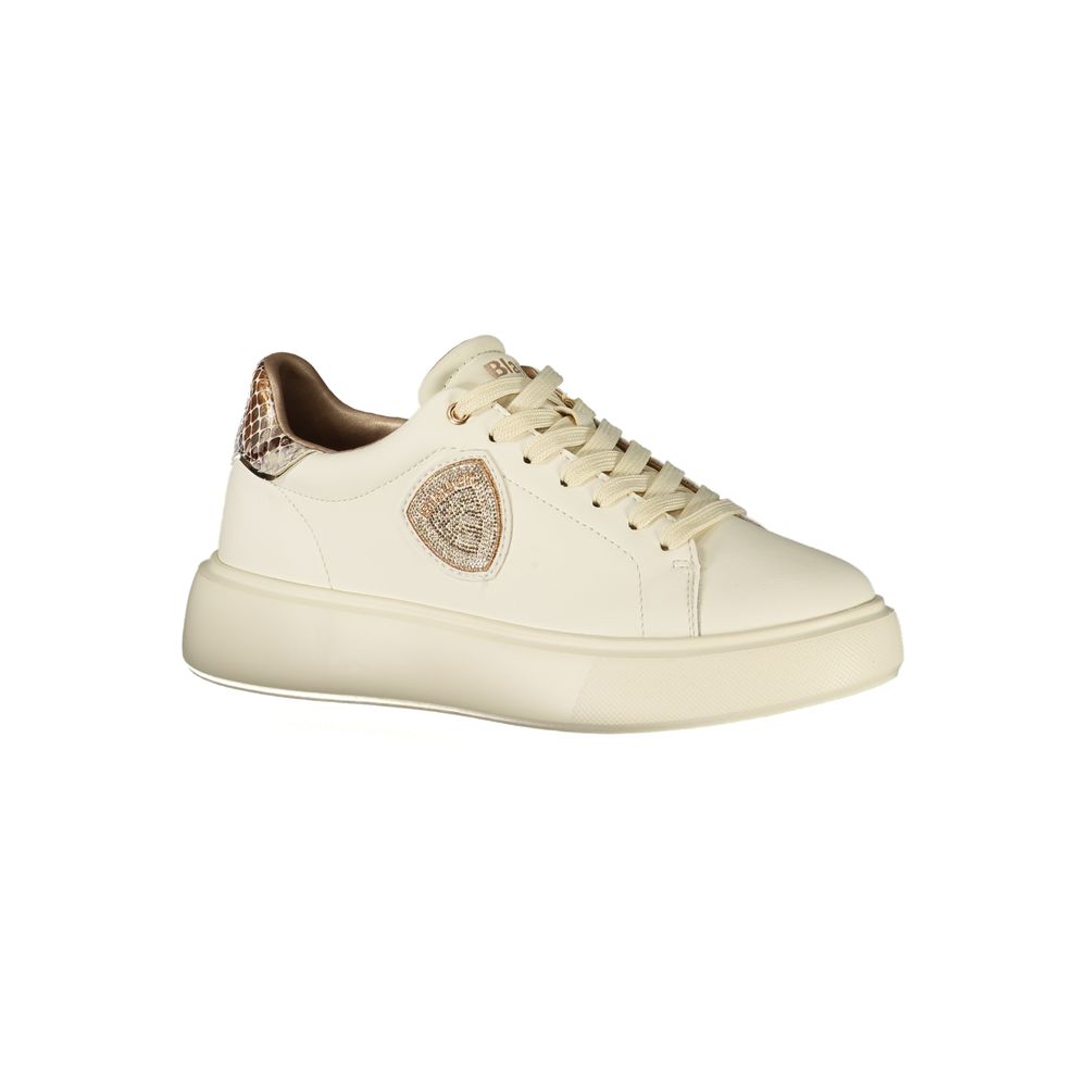 Blauer Beige Polyurethane Women's Sneaker