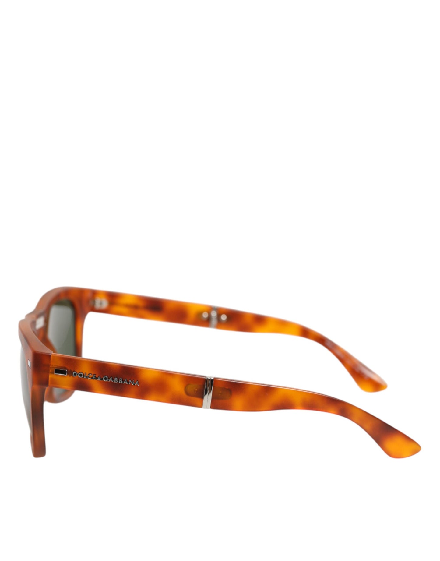 Dolce & Gabbana DG6089 Havana Volledig Omrande Ronde Opvouwbare Zonnebril