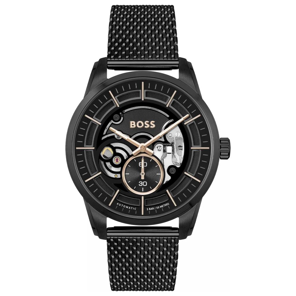 Hugo Boss Zwart Roestvrijstalen Horloge