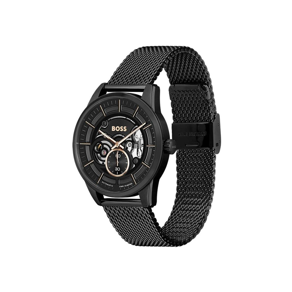 Hugo Boss Zwart Roestvrijstalen Horloge