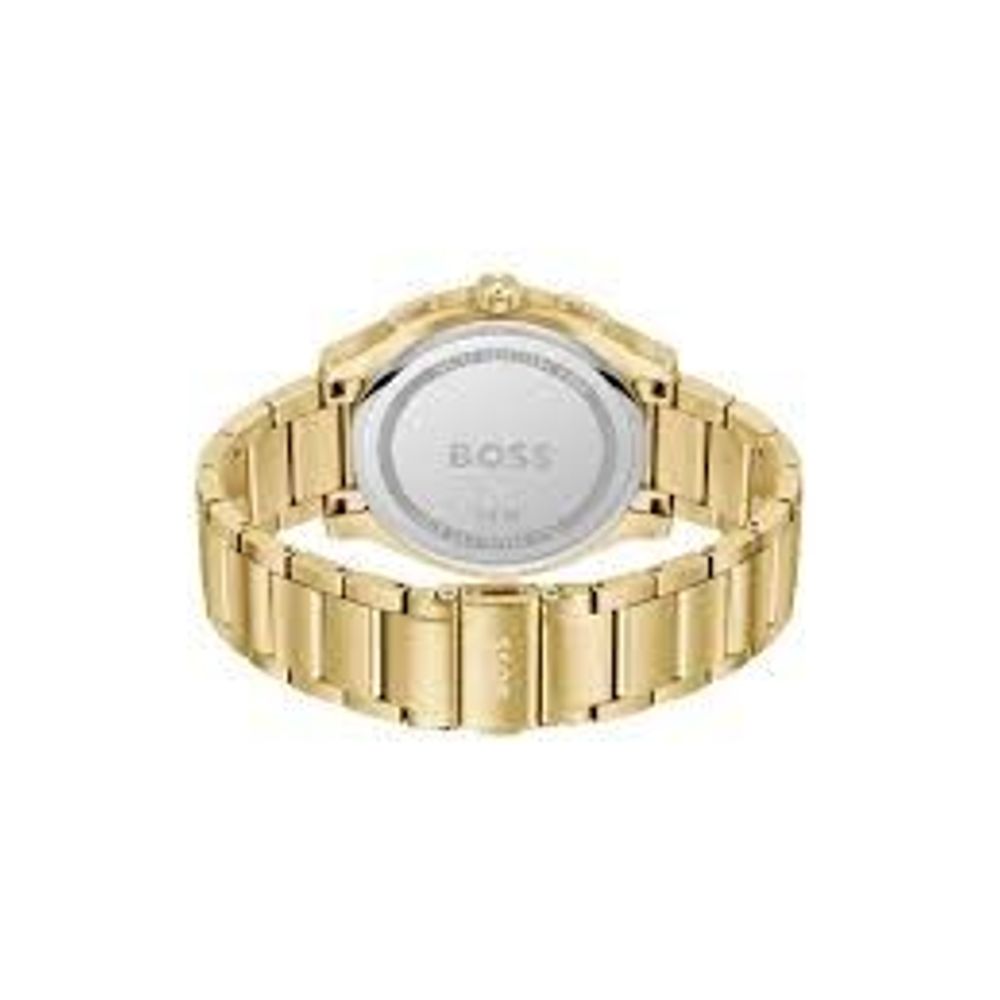 Hugo Boss Gouden Roestvrijstalen Dress Watch