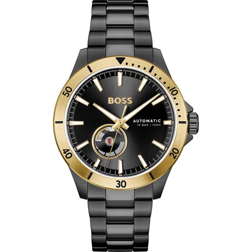 Hugo Boss Zwart Roestvrijstalen Horloge