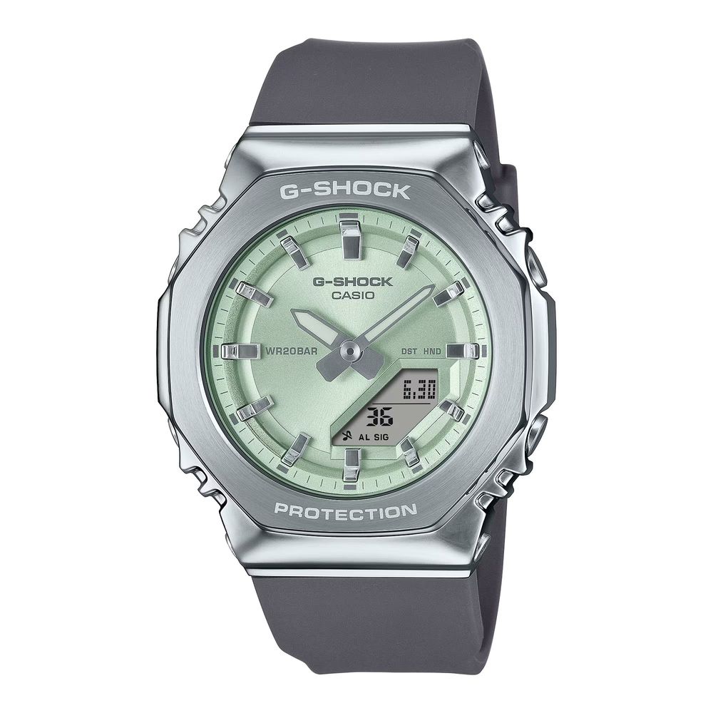 Casio grijs sportuurwerk van hars