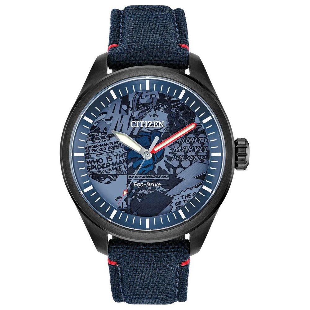 Citizen Blue Stoffen Sport Horloge