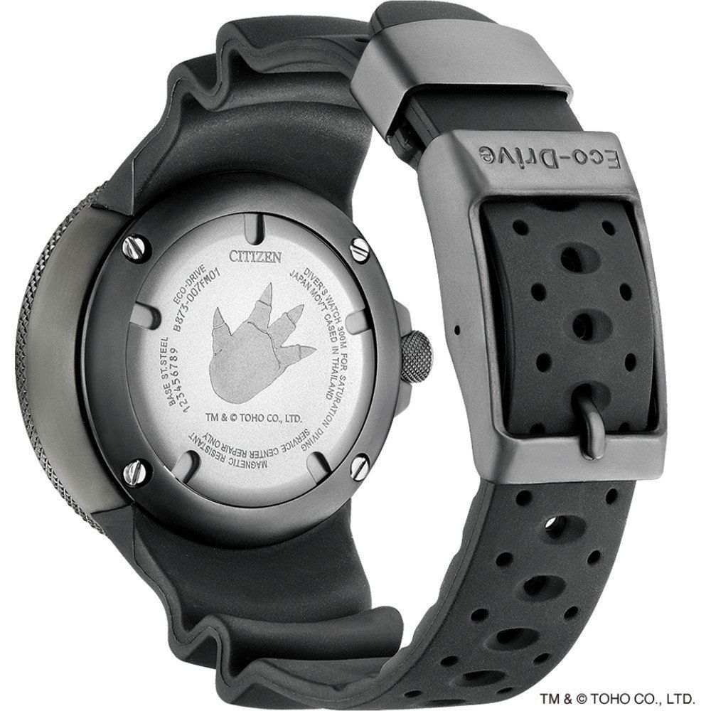 Citizen Black Rubber Sport Watch