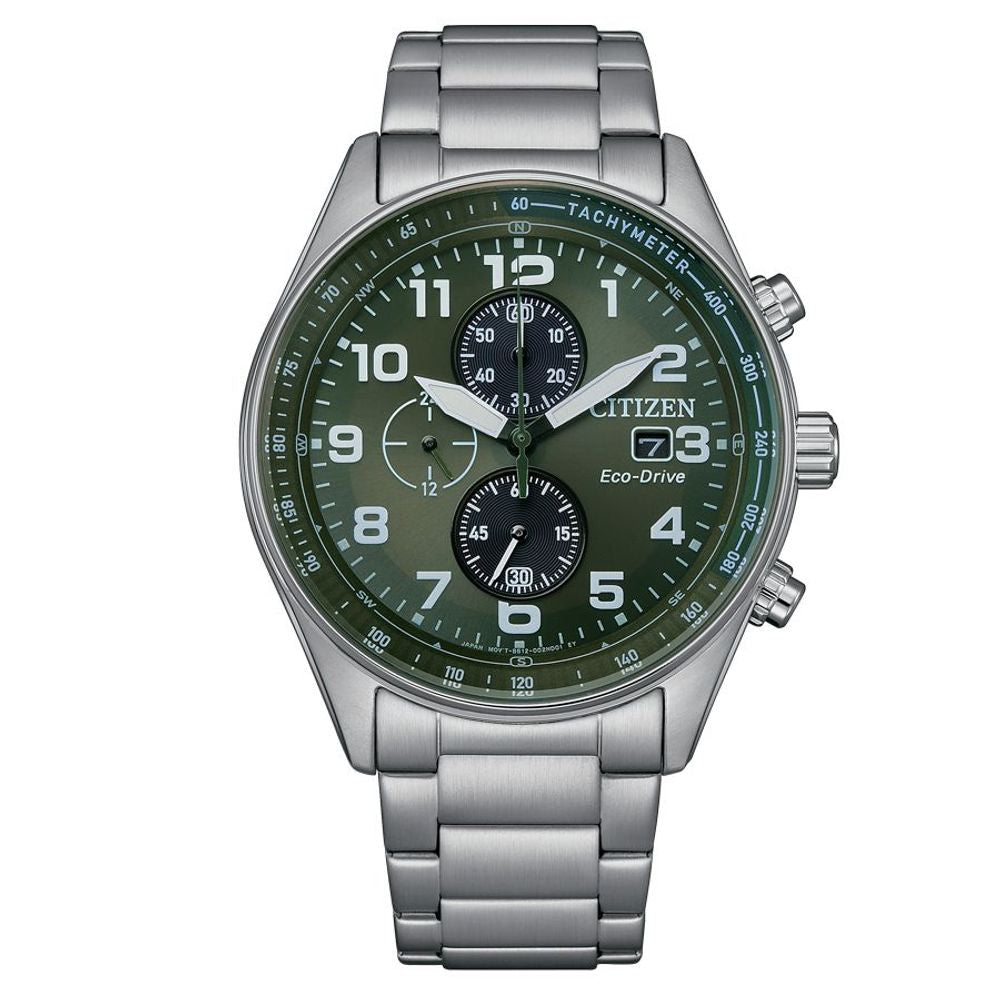 Citizen Gray Roestvrijstalen Sport Horloge