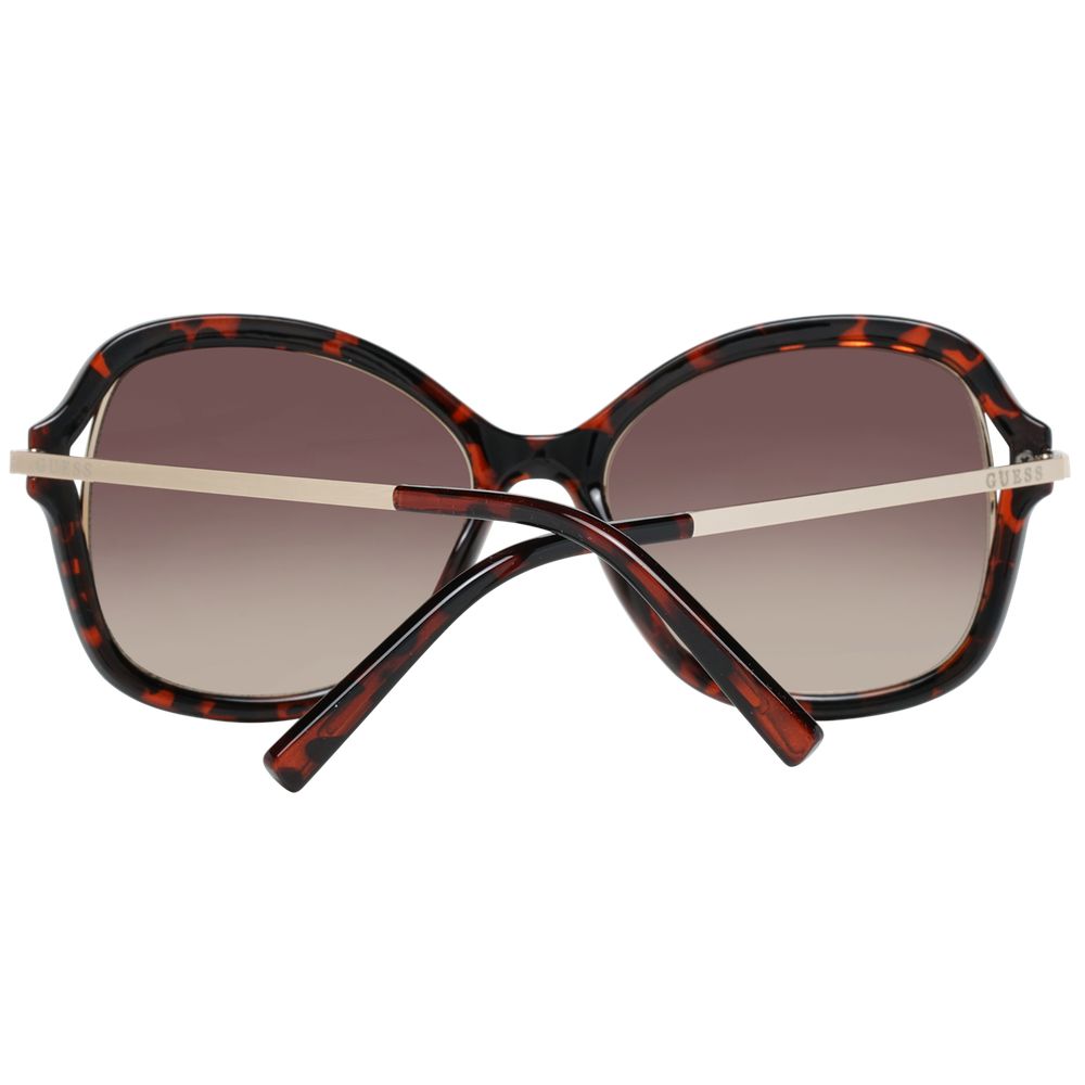 Guess bruine metalen & plastic zonnebril