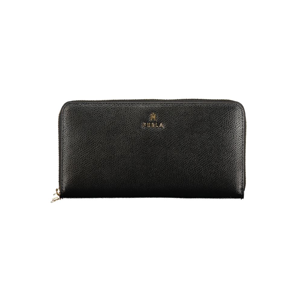 Furla Black Leather Women's Wallet