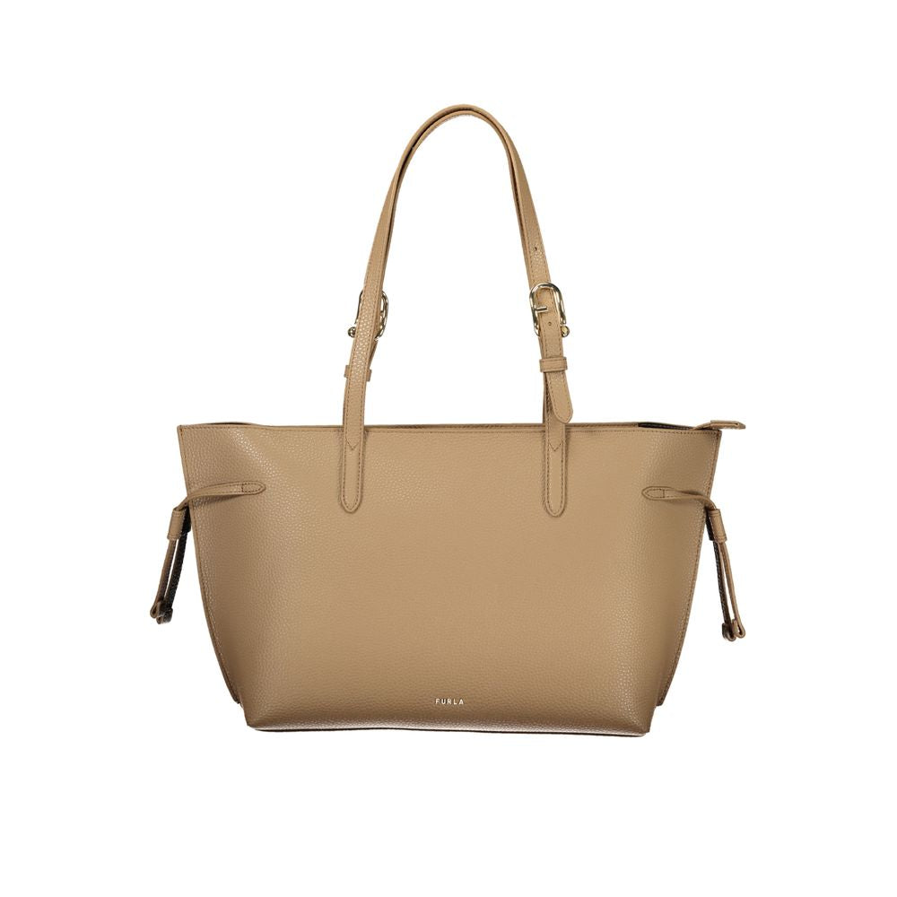 Furla Brown Leather Women's Handbag