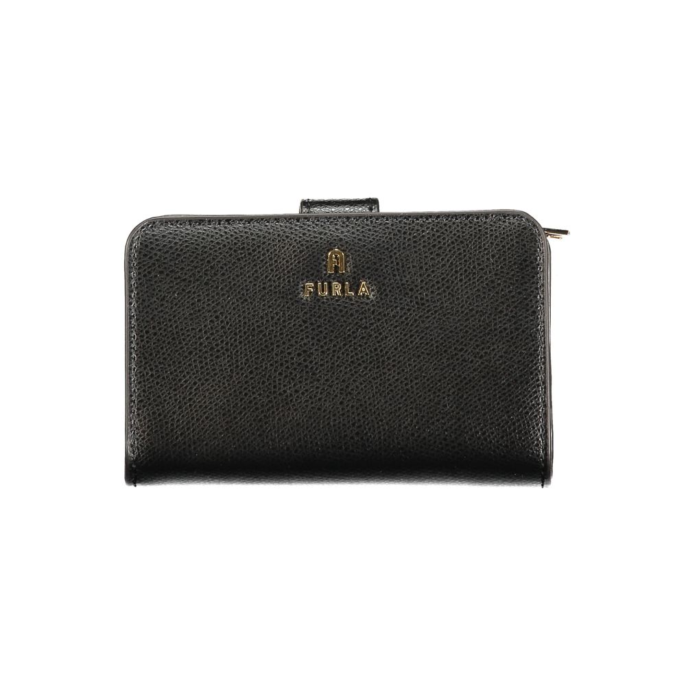 Furla Black Leather Women's Wallet