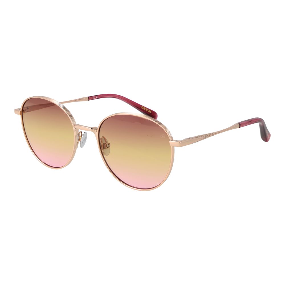 Scotch & Soda Rosegouden Metalen Zonnebril