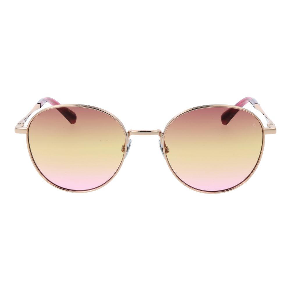Scotch & Soda Rosegouden Metalen Zonnebril