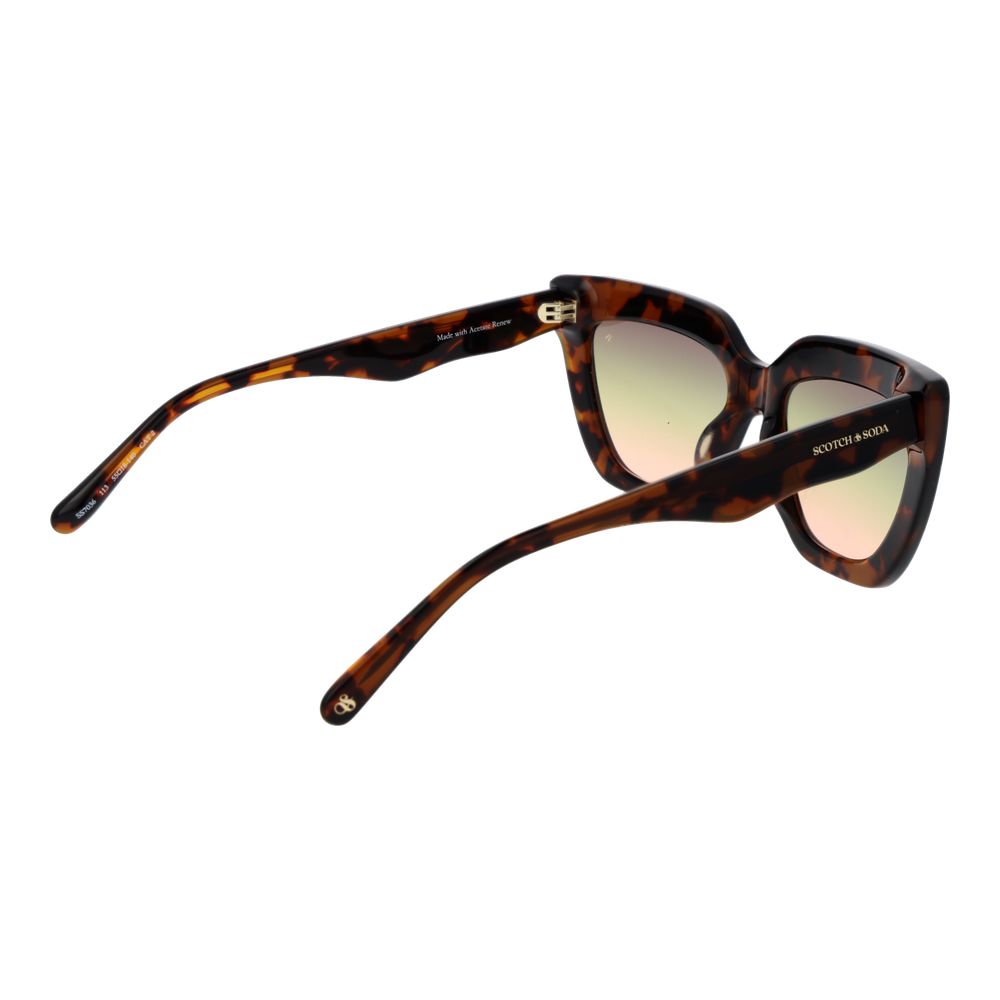 Scotch & Soda Multikleurige Acetaatzonnebril