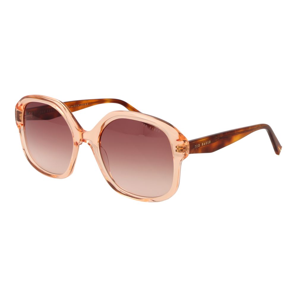 Ted Baker Roze Acetaat Zonnebril