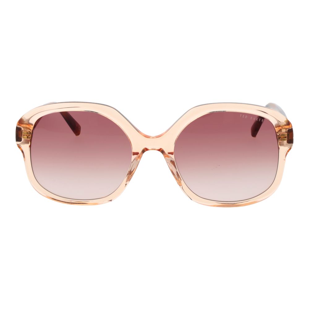 Ted Baker Roze Acetaat Zonnebril