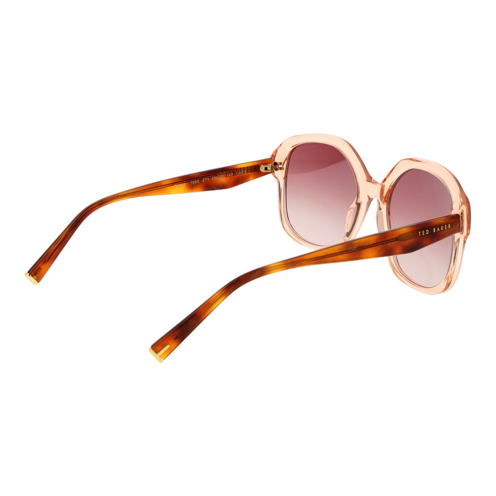 Ted Baker Roze Acetaat Zonnebril